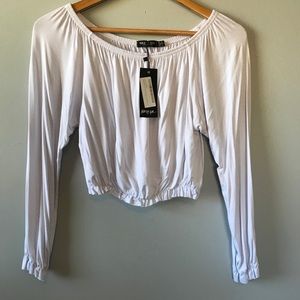 Off the shoulder top